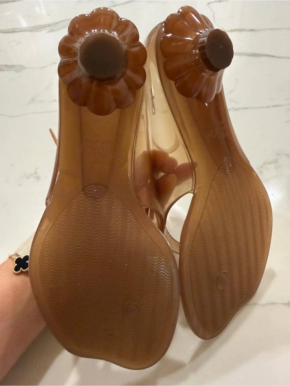Chloe Jelly Thong Sandals